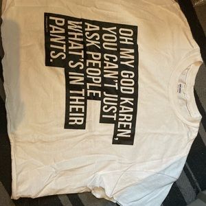 FTM magazine crop top